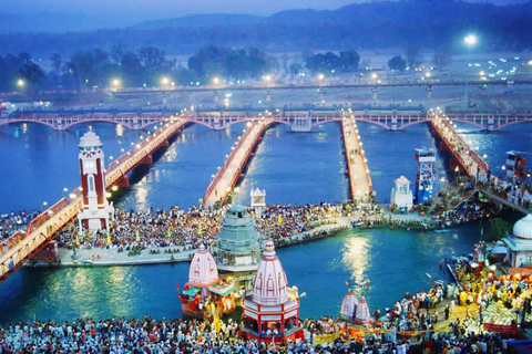 Best of Uttarakhand: Nainital & Rishikesh 4-Day Tour Tour with Transportation and Guide only