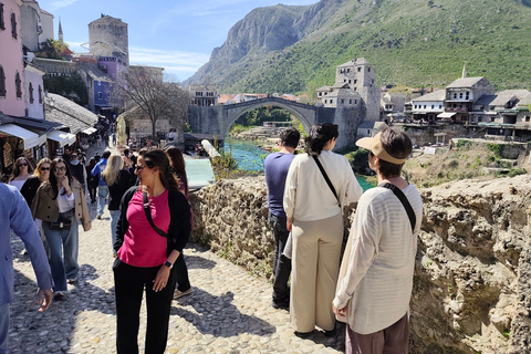 From Makarska: Small-Group Mostar & Kravice Day Trip