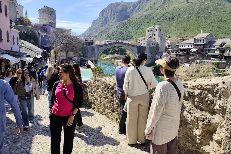 From Makarska: Small-Group Mostar & Kravice Day Trip