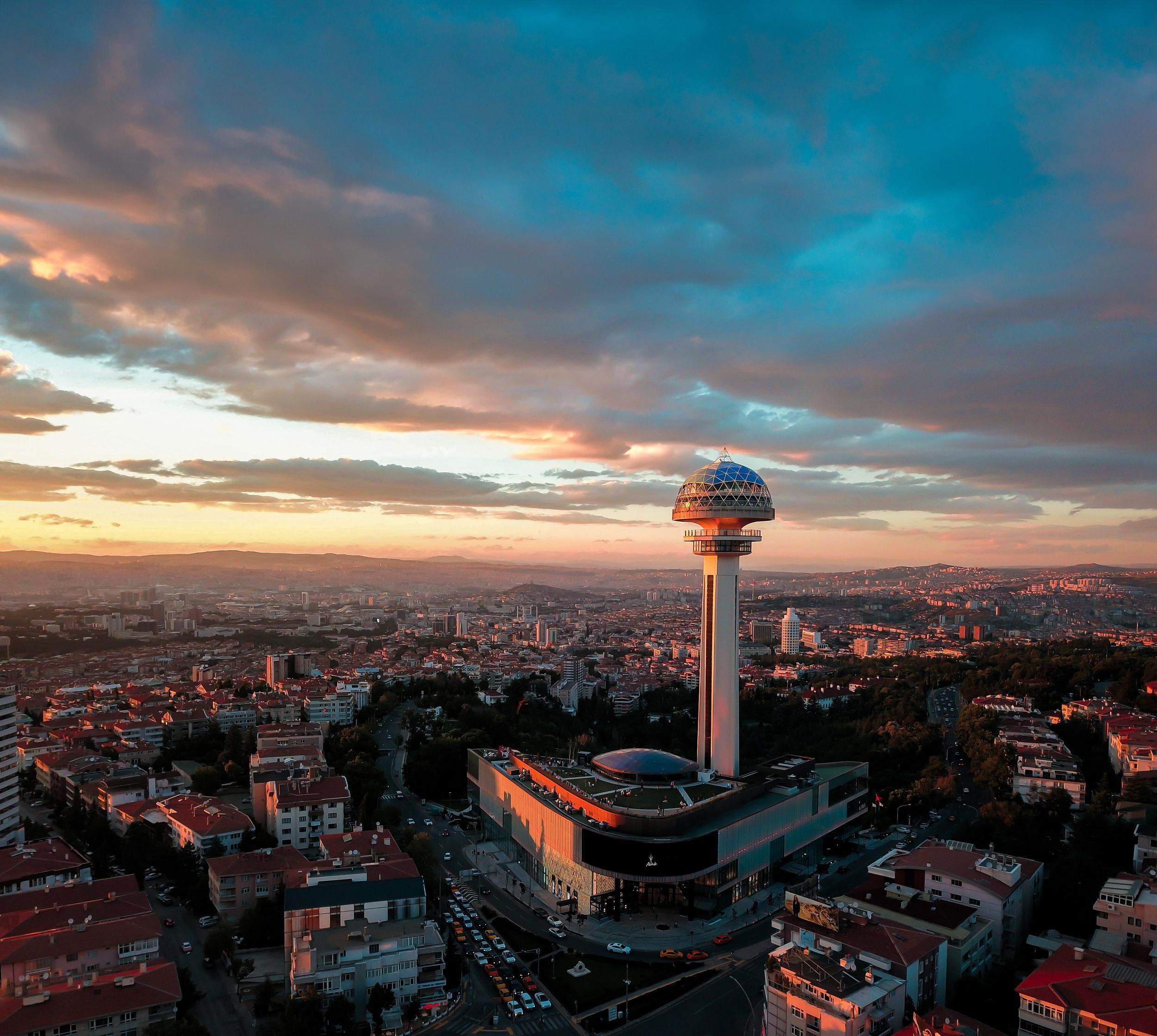 Ankara: Ticket für die Aussichtsterrasse des Atakule-Turms