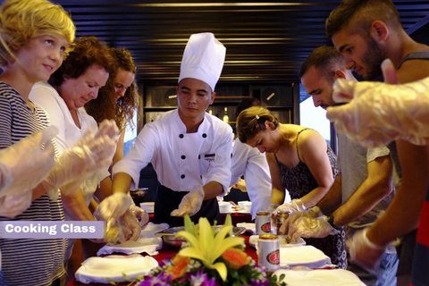 Hanoi: Halong Bay 2-Day Cruise with Arcady Boutique Cruise Package 2D1N from Hanoi Old Quarter