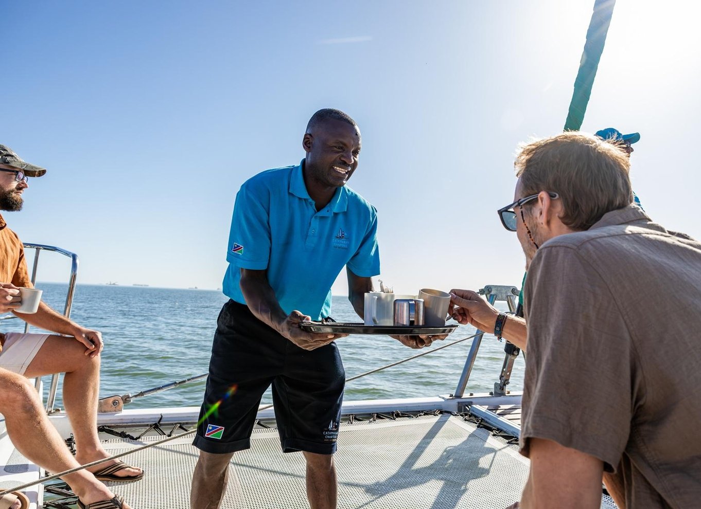 Walvis Bay: Marine Big 5 luksus katamaran tur