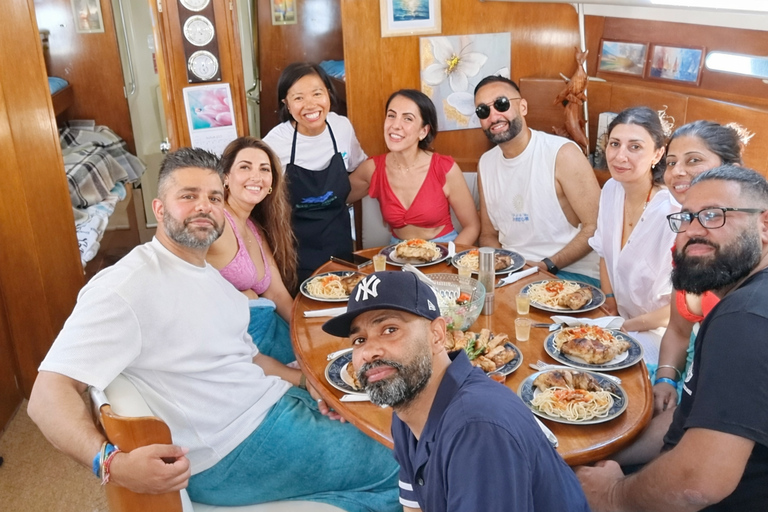 Rhodes Private Luxury Day Cruise Lunch, Coctails, Champagne