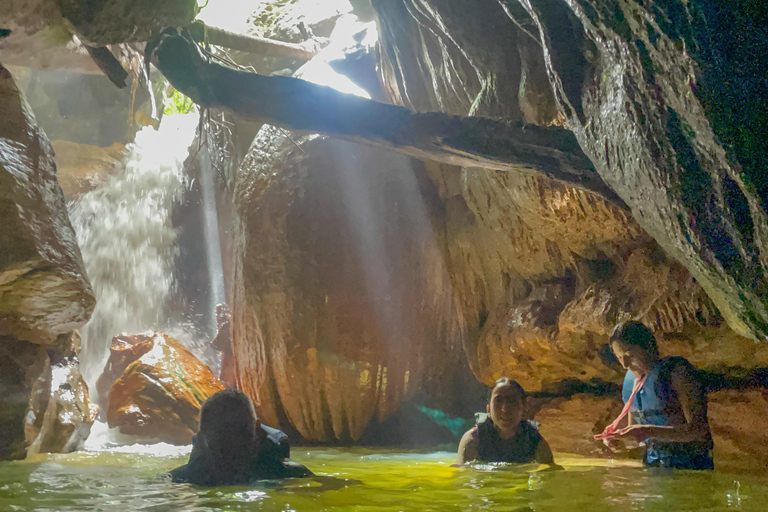 San Juan: Arenales Caves, Waterfall, Spring & River Swimming