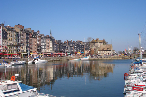 Från Paris: Privat dagstur till Mont St-Michel och Honfleur