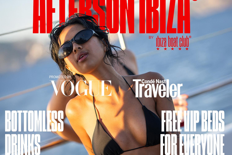 Ibiza: Solar Eclipse Festival at a floating beach club