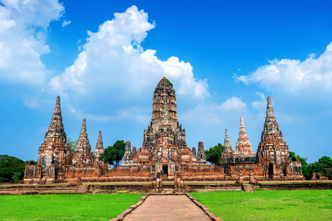 Vanuit Bangkok: Ayutthaya must-visit tempels met caféPrivétour