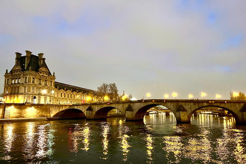 Paris: Night River Cruise On The Seine With Waffle Tasting