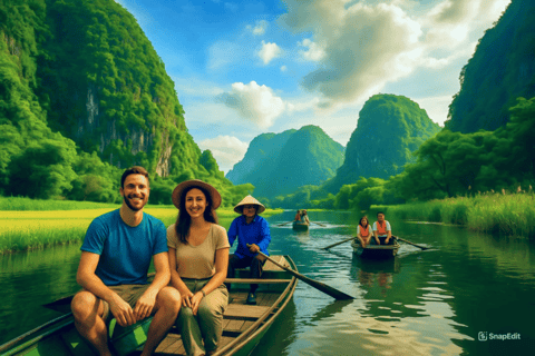 From Hanoi: Visit Hoa Lu & Trang An or Tam Coc & Mua Caves Group Tour