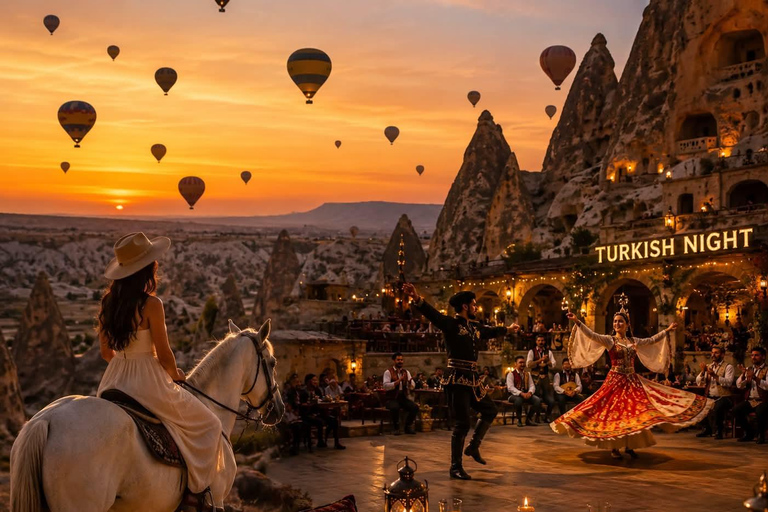 Cappadocia: Horse Riding & Turkish Night Show Combo Tour Cappadocia: Horse Riding & Turkish Night Show Combo Tour