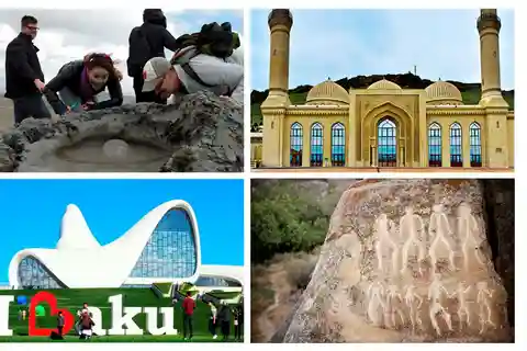 Baku: Gobustan, Mud Volcanos & Absheron Tour Lunch Included