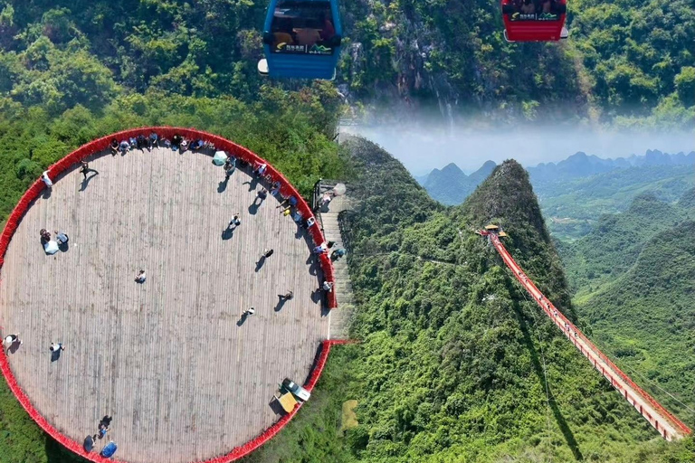 Guilin: Cave, Yulong Rafting, Ruyi Peak & Impression Show