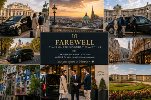 Vienna: Private Half-Day Tour by Mercedes with Hotel Pickup