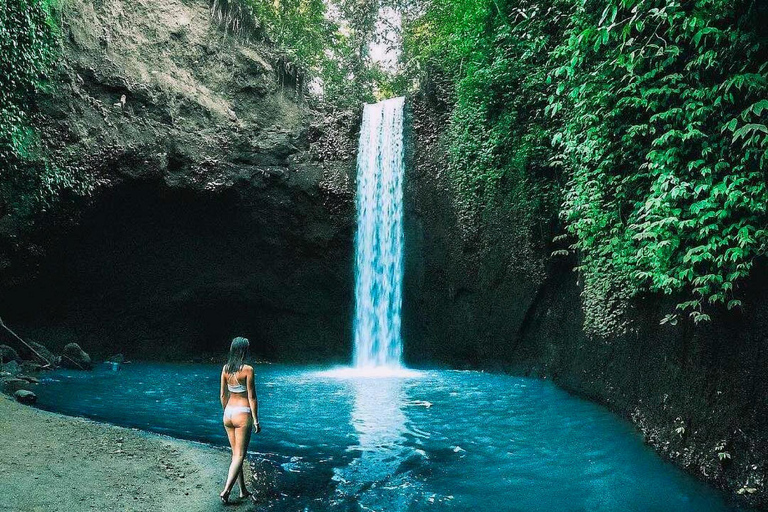 Ubud: ATV Quad Biking, Temple & Tibumana Waterfall Tour Tandem Ride ATV, Temple & Waterfall Tour