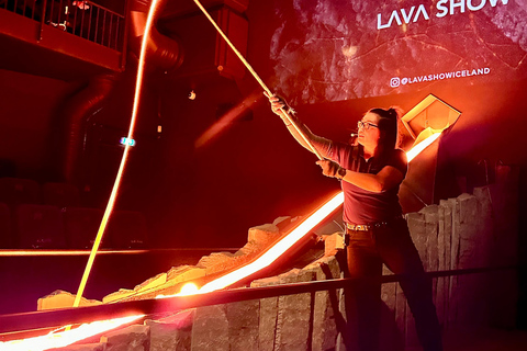 Reykjavík: toegangsbewijs Lava Show