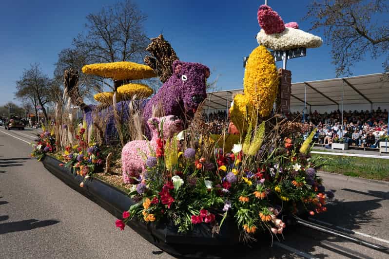 Amsterdam: tribuna per la Parata dei Fiori + tour dei Giardini Keukenhof