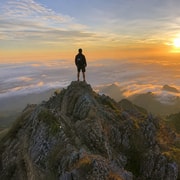 Cebu: Osmeña Peak Sunrise & Kawasan Falls Canyoneering Cebu: Osmeña Peak Sunrise & Kawasan Falls Canyoneering