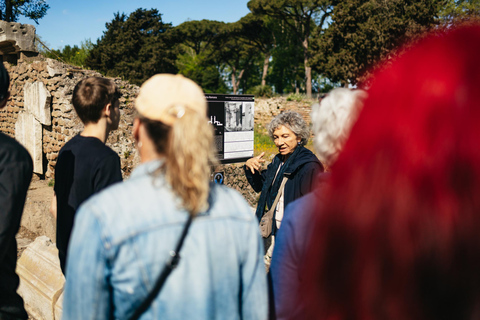 Roma: Antigua Ostia Antica: Excursión guiada de medio día en tren