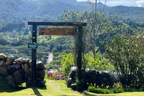 Boquete: Mountain Park with 40m Donut Slide & Volcano Views