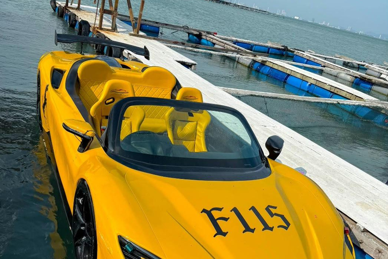 Penang: Forest Island Jet Car Tour with Dinner & Activities
