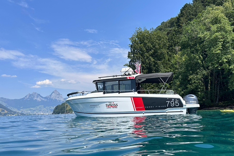Lake Lucerne: Private Luxury Boat Cruise