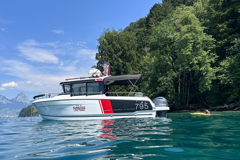Lake Lucerne: Private Luxury Boat Cruise