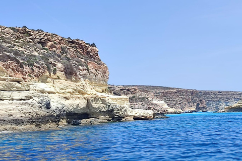 Lampedusa: Luna Celeste Boat Tour with Lunch