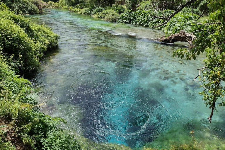 Desde Tirana/Durres: Excursión de un día a Saranda, Ksamil y el Ojo AzulTour en grupo reducido