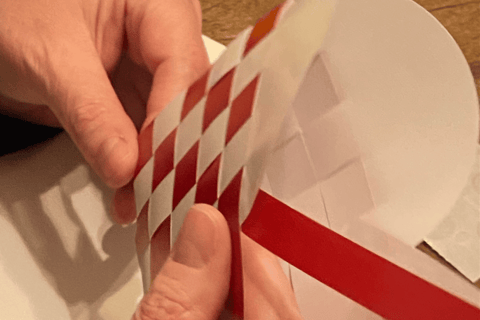 Copenhagen: Paper Hearts Weaving Activity