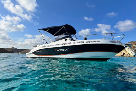 Malta: Comino, Blue lagoon Private Speed Boat Tour