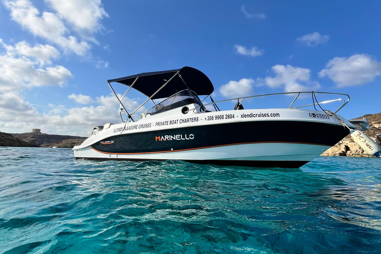 Malta: Comino, Blue lagoon Private Speed Boat Tour