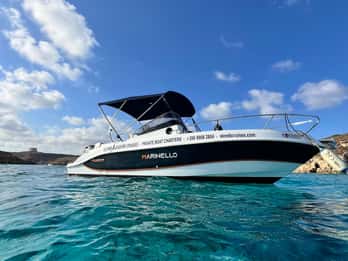Malta: Comino, Blue lagoon Private Speed Boat Tour