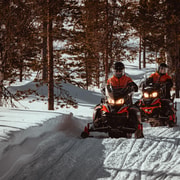 Saariselkä: Einstündige Schneemobil-Safari
