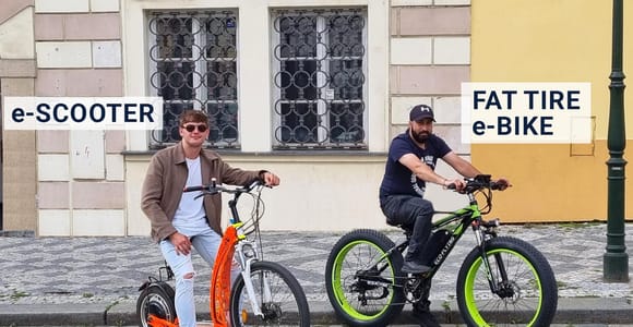 Prague Old Town: Guided Tour on eScooters