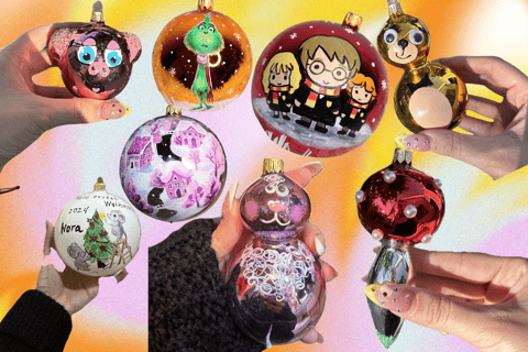 Varna: Glass Ornament Painting Workshop with Treats