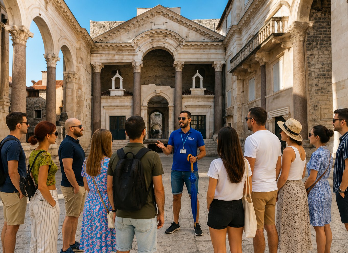 Split: Den gamle bydel - Guidet rundvisning i Diocletians Palads - SIDEN 2007