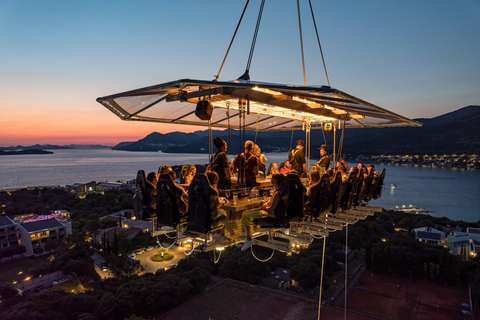 Dîner dans le ciel Dubrovnik