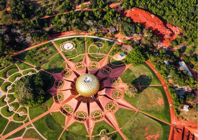 Visit Auroville Guided Walking Tour in Puducherry