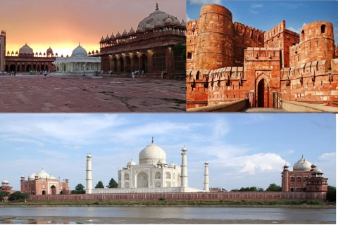 Taj Mahal, Fort & Fatehpur Sikri: Full Day Private Tour.