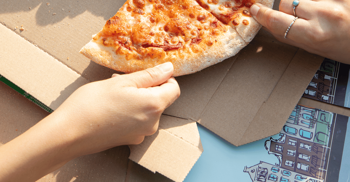 Afbeelding 8 van Amsterdam: Pizza Cruise met New York Pizza & Drankjes