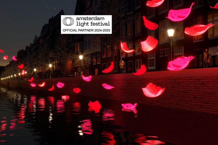 Amsterdam: Light Festival Canal Cruise from City Centre Light Festival Canal Cruise from Rijksmuseum