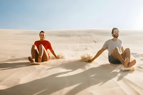 Sydney:Dolfijnen kijken en sandboarden in Port Stephens