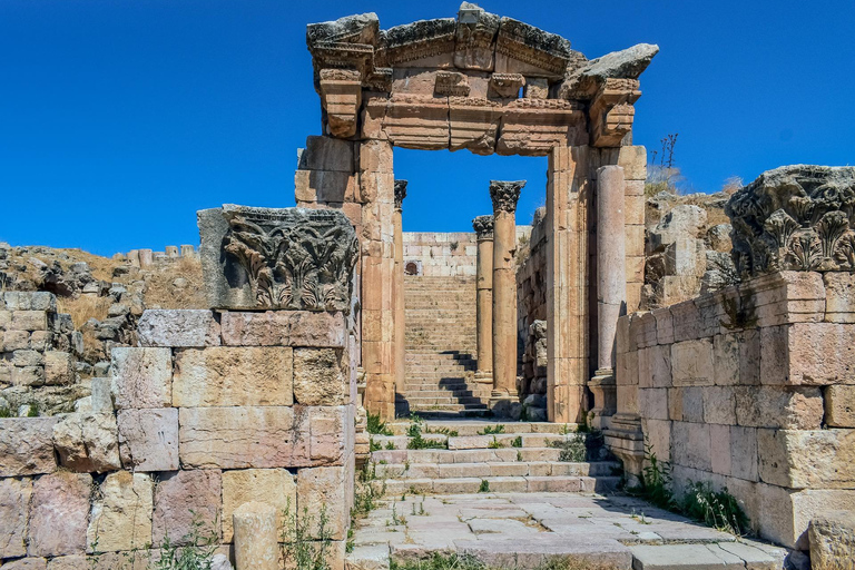 Au départ d&#039;Amman : visite d&#039;une demi-journée à JerashBillets d&#039;entrée et de transport