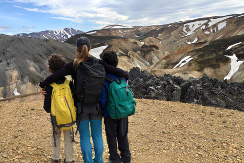 Reykjavík/Hella : Excursion d&#039;une journée sur les hauts plateaux de Landmannalaugar