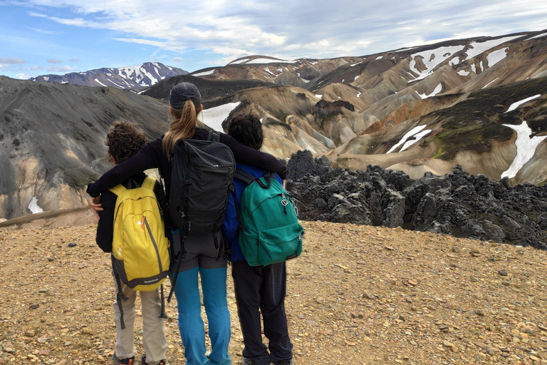 Reykjavík/Hella : Excursion d&#039;une journée sur les hauts plateaux de Landmannalaugar