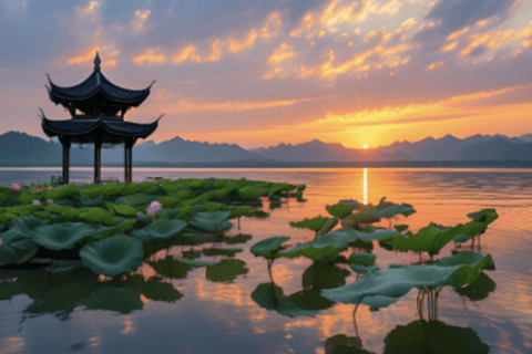 Hangzhou: West Lake Cruise, Tea Village, & Robot Town Tour Hangzhou Classic & Tech Tour: Highlights - (No Lunch)