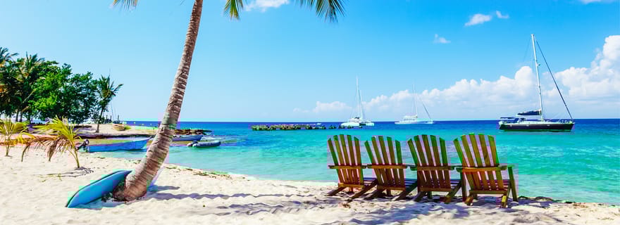 Punta Cana : Croisière en catamaran vers l'île de Saona avec déjeuner buffet