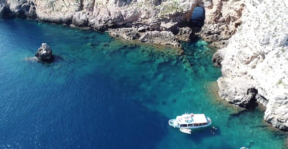 Alghero: Andrea Padre boat trip, typical lunch, snorkeling and diving