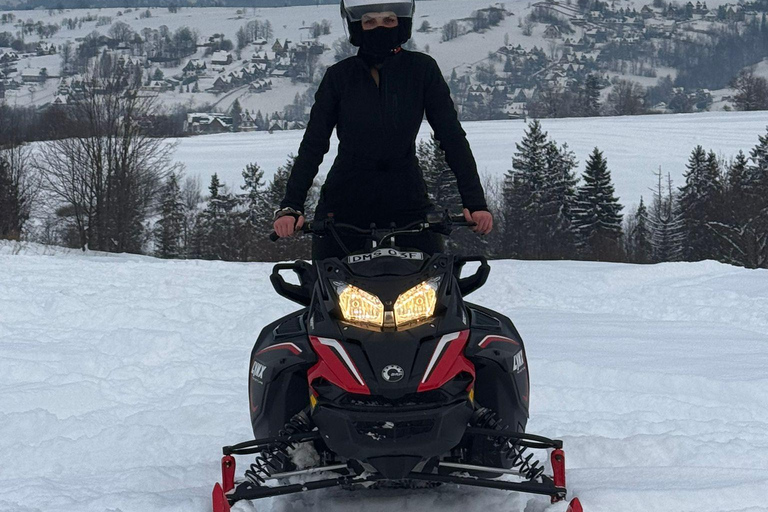 Zakopane Snowmobile, Quad or Buggy Ride & Treetop Skywalk Snowmobile, Quad or Buggy Ride & Skywalk (No Rental)