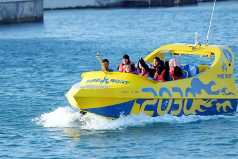 Yeda: excursión en lancha motora por el mar Rojo con capitánYeda: excursión al atardecer en lancha rápida por el mar Rojo con capitán